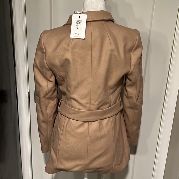 Ted Baker Roses Short Wool Wrap Coat Size 1/4 - Picture 8 of 10
